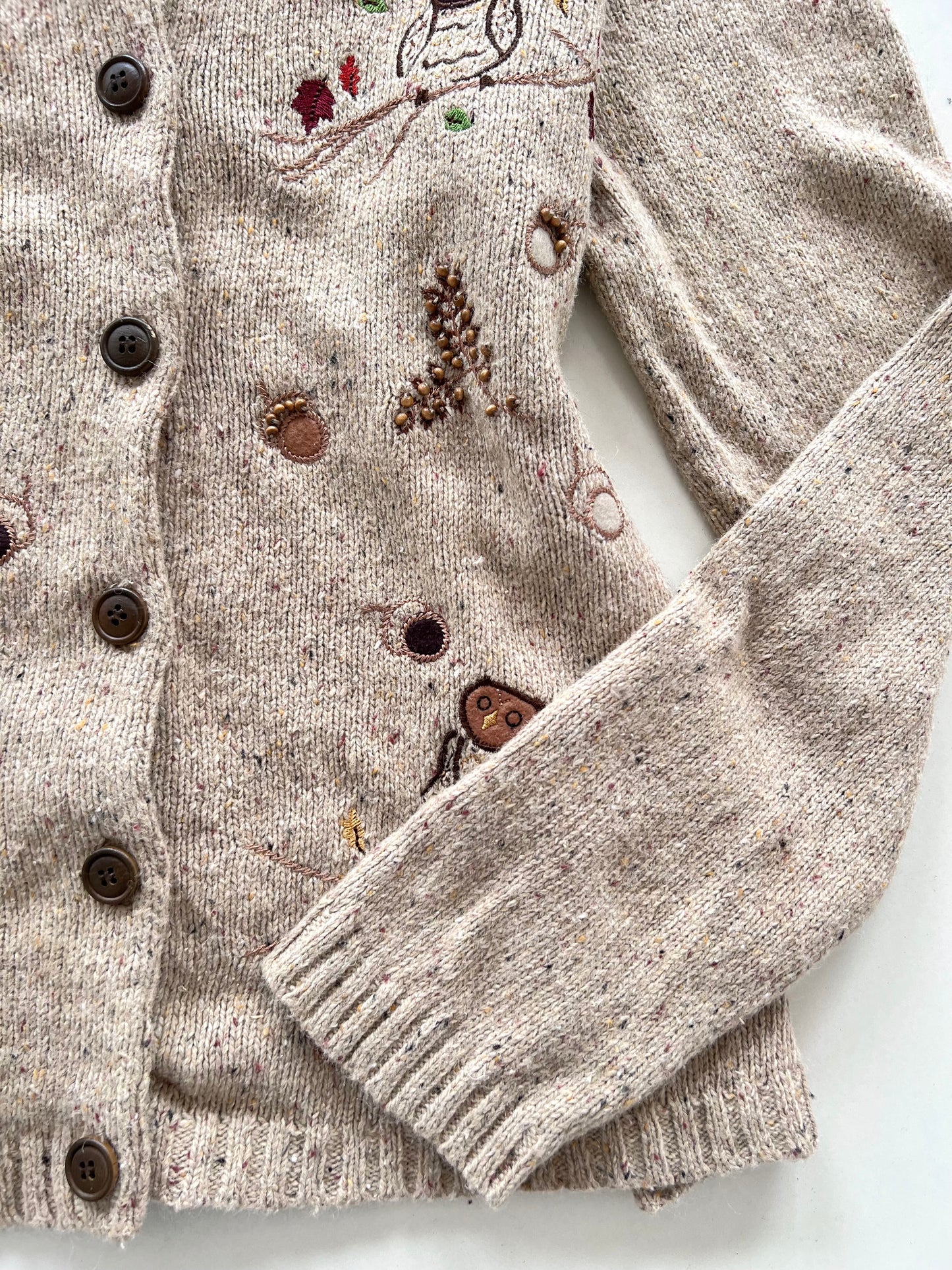 Christopher & Banks Embroidered Vintage Sweater-Bust 44