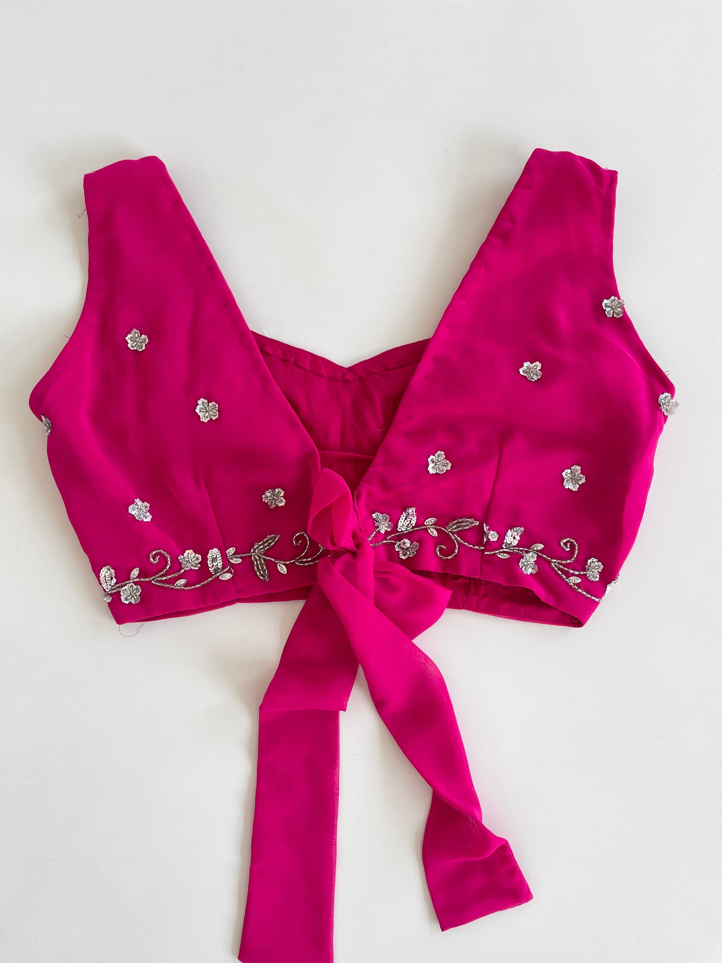 Embroidered Desi Top-Bust 34