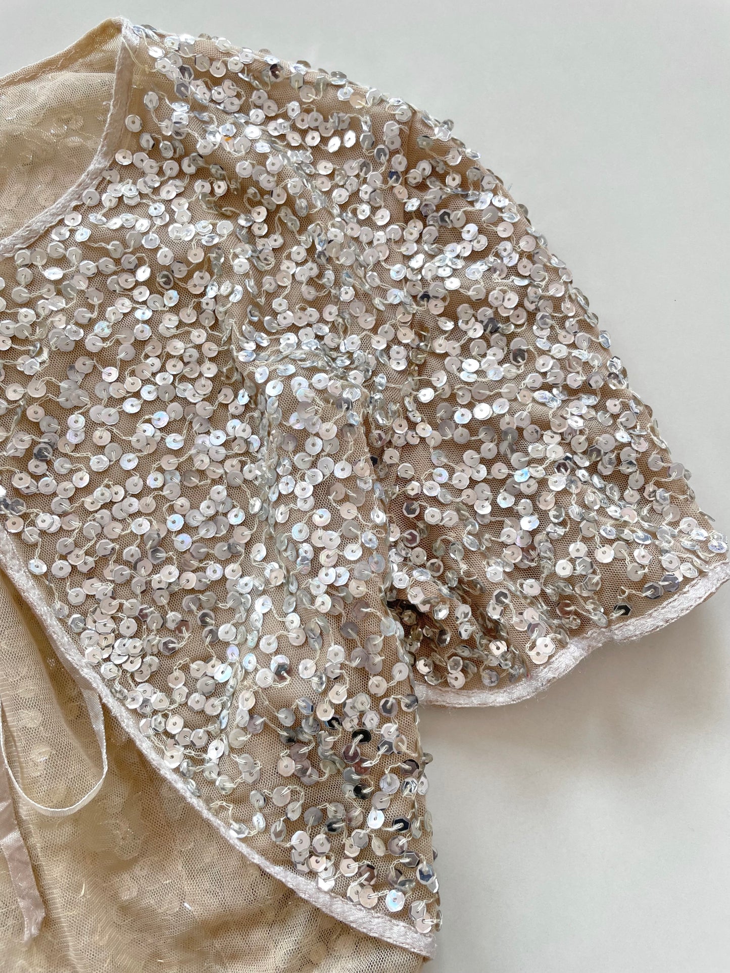Sequin Shrug-Bust 36