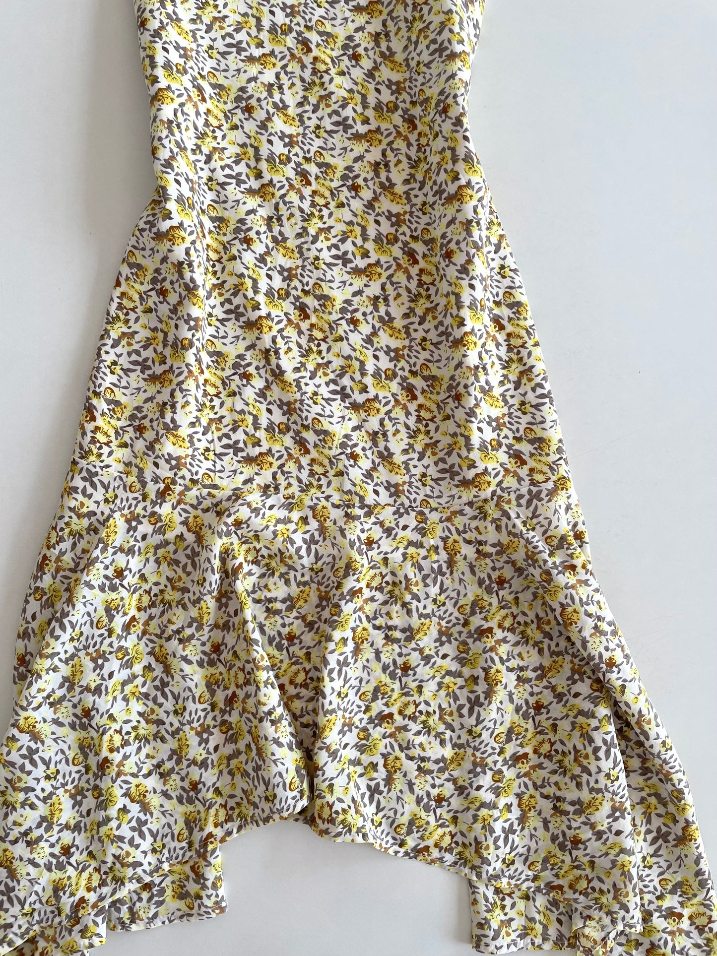 Asymmetric Slip Dress-Bust 36