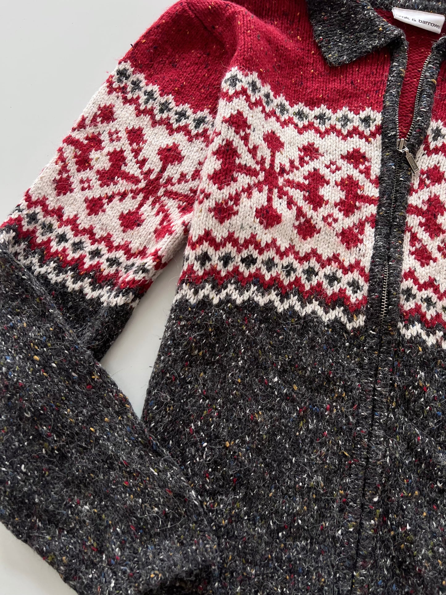 Croft&Barrow Embroidered Zipper -Bust 42