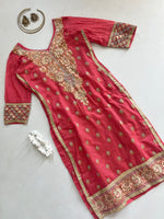Load image into Gallery viewer, Embroidered Kurti-Bust 34