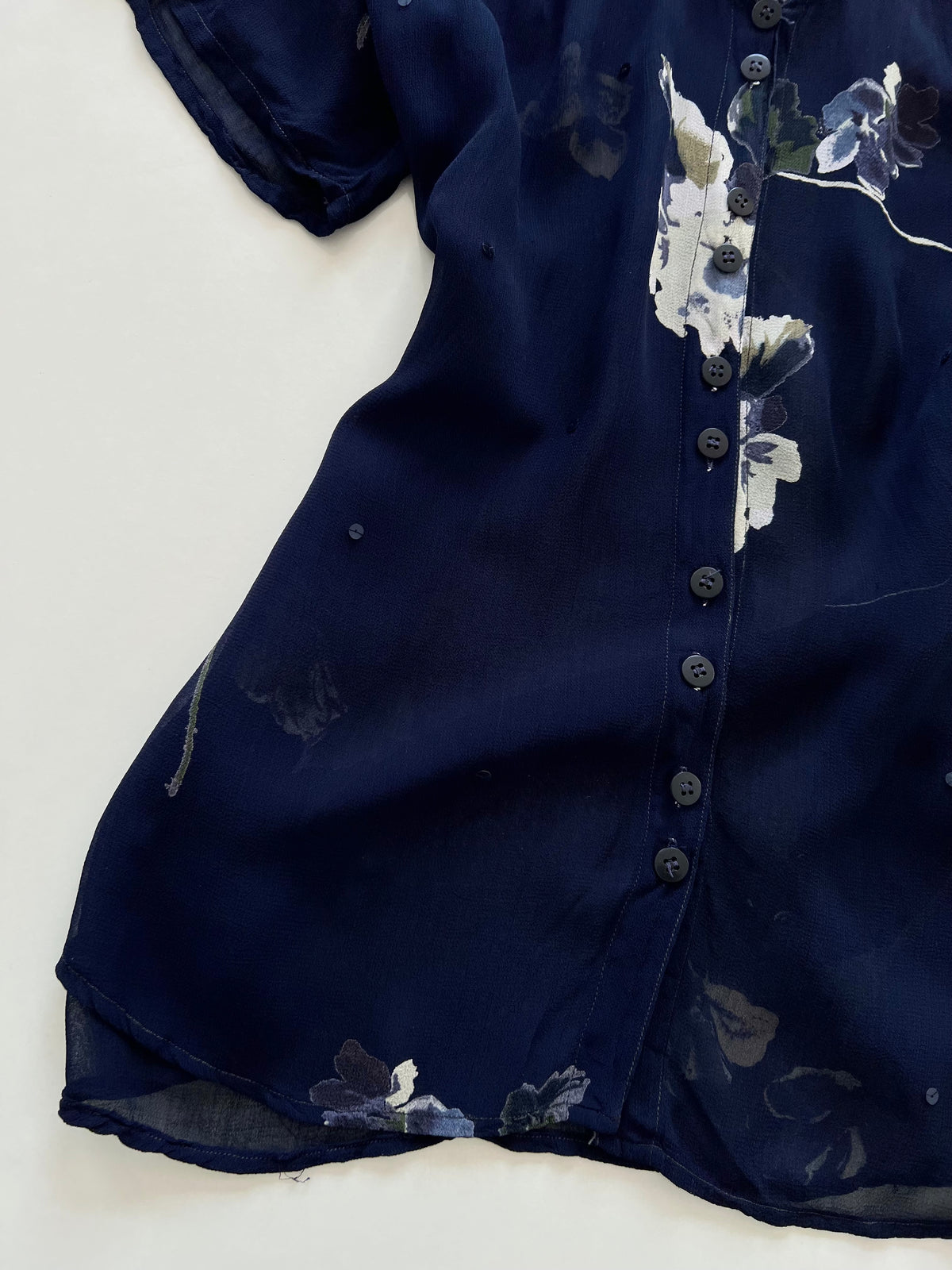 Vintage Sheer Shirt-Bust 46