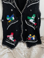 Load image into Gallery viewer, Vintage Christmas Sweater Vest-Bust 38
