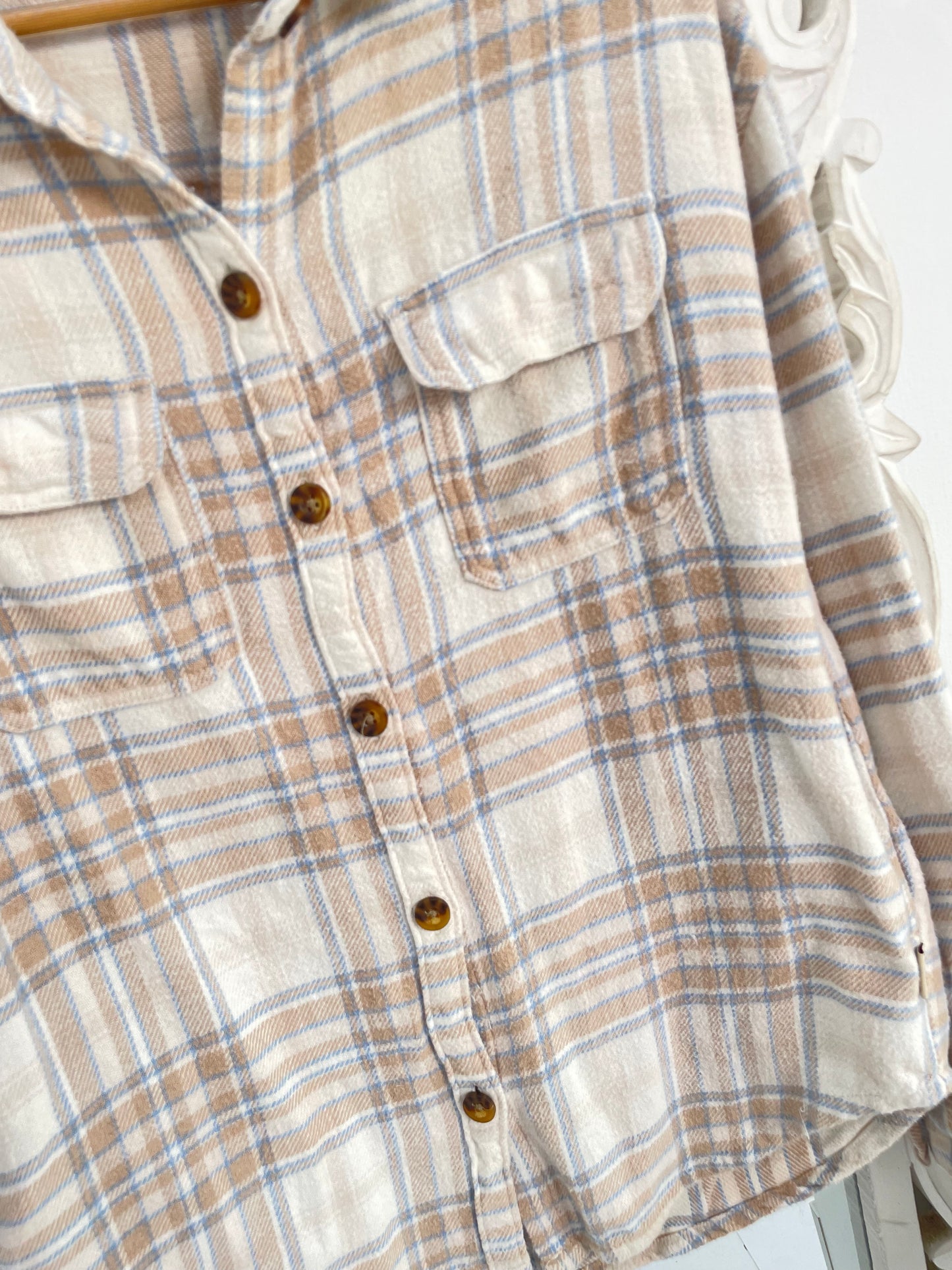 Hollister Super Thick Shacket-Chest 38
