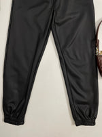 Load image into Gallery viewer, Drawstrings Faux Leather Pants - Waist 26 to 30