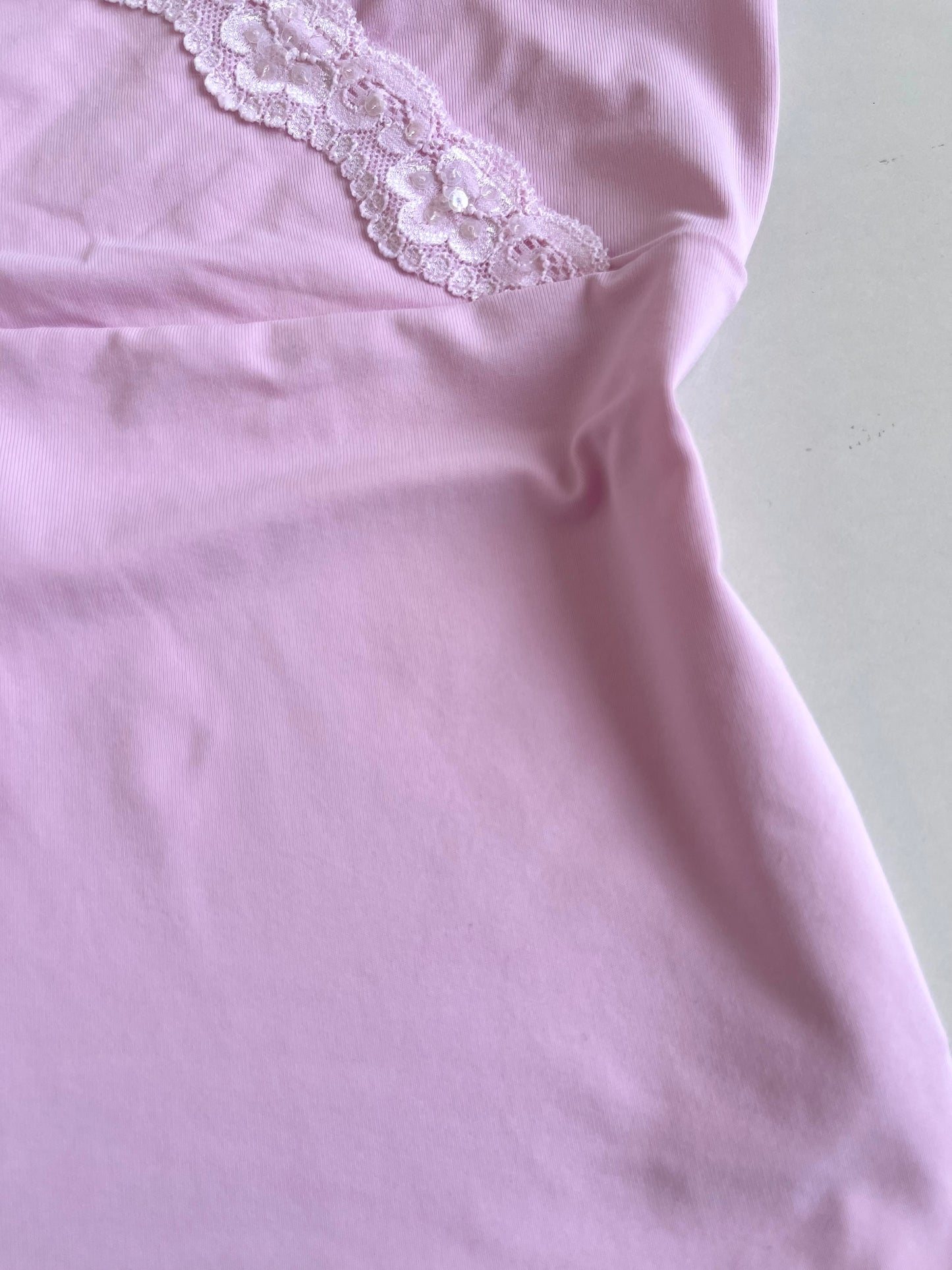 Pink Lace Top-Bust 26 to 28