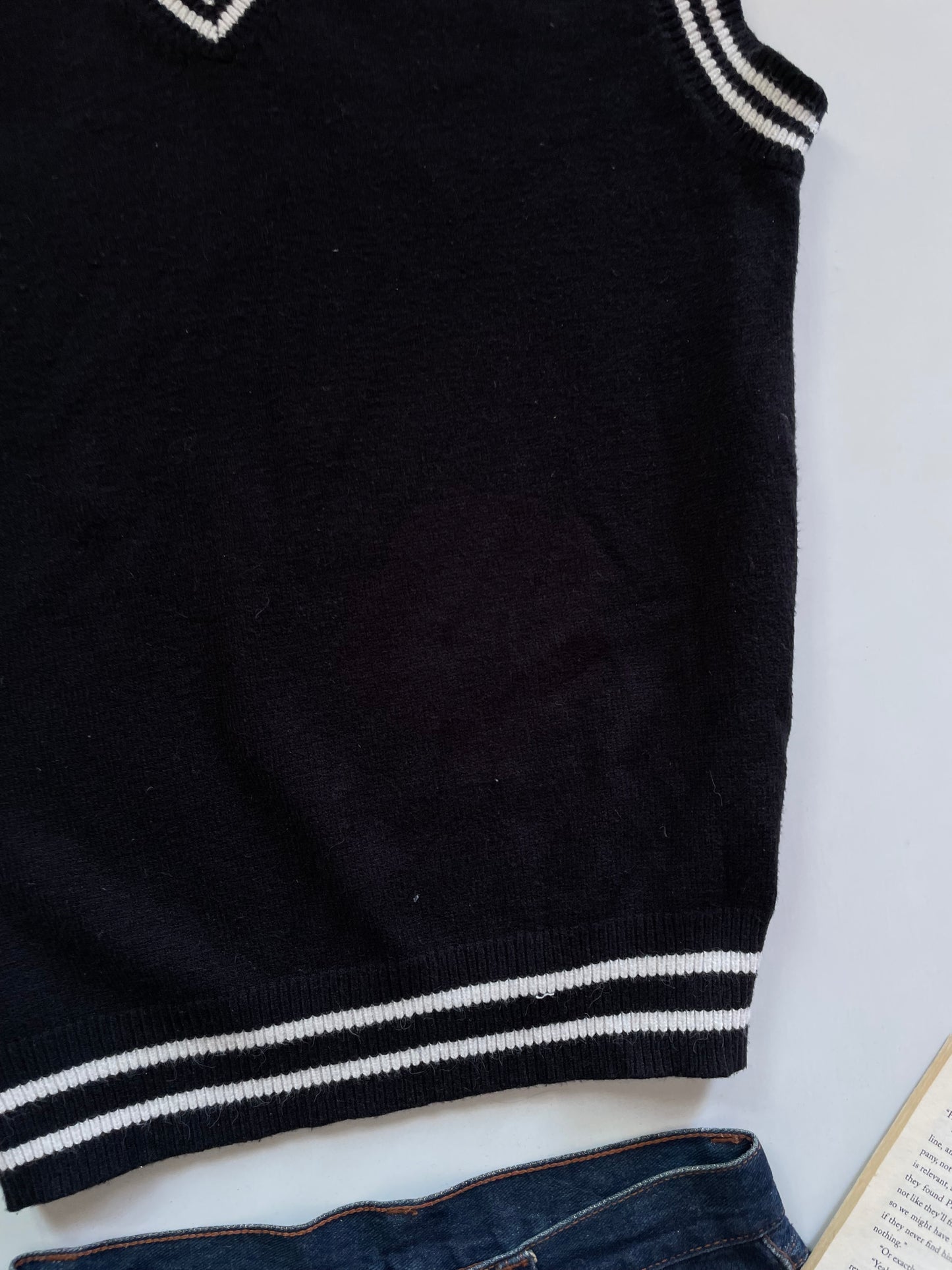Chunky Sweater Vest-Bust 38
