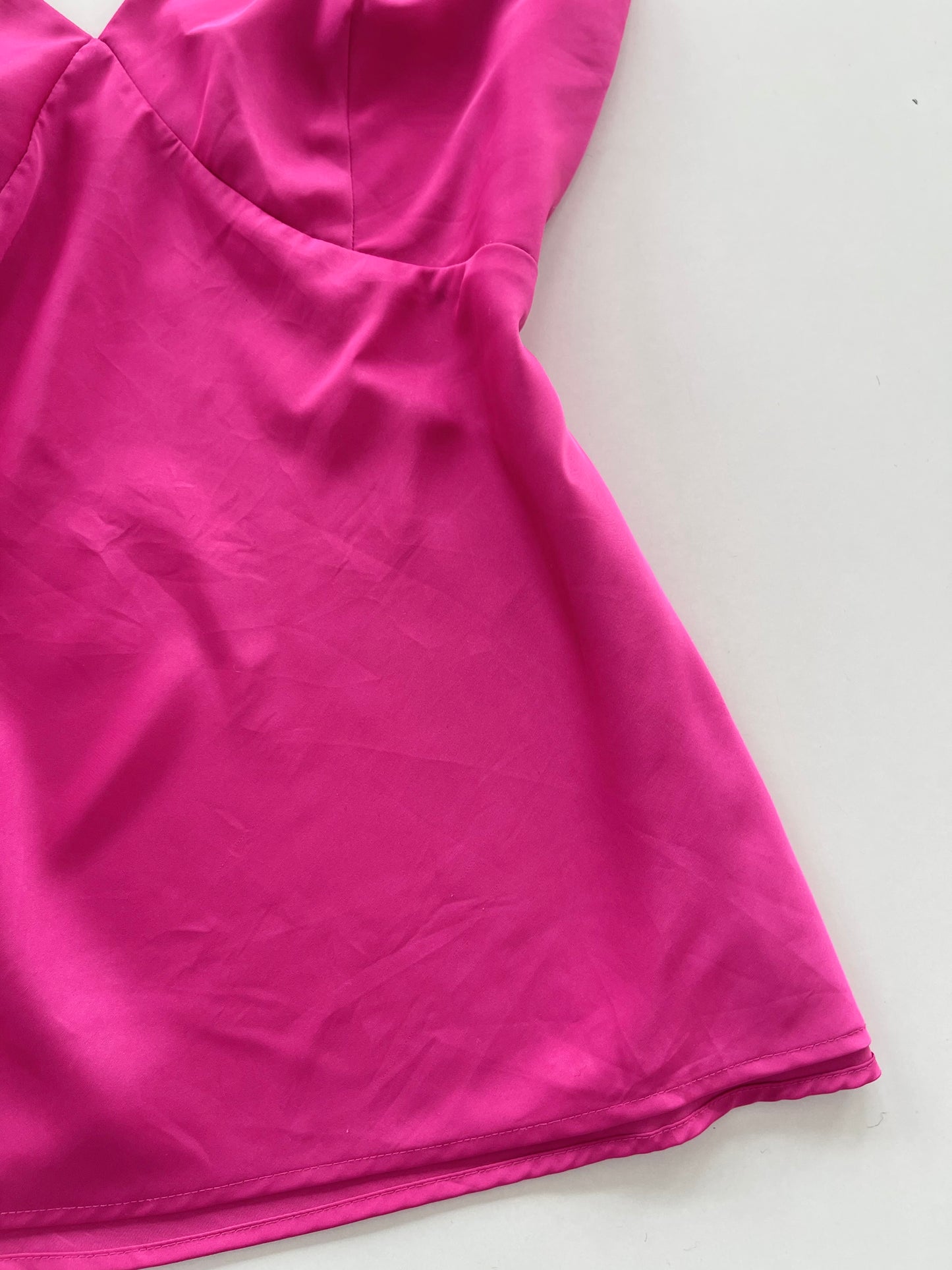 La Vie En Rose Satin Top-Bust 38
