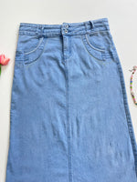 Load image into Gallery viewer, Denim Skirt-Waist 32