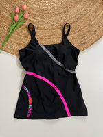 Load image into Gallery viewer, BLACK SKIRT SWIMSUIT - BUST 42 to 46