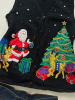 Load image into Gallery viewer, Christmas Sweater Vest-Bust 36