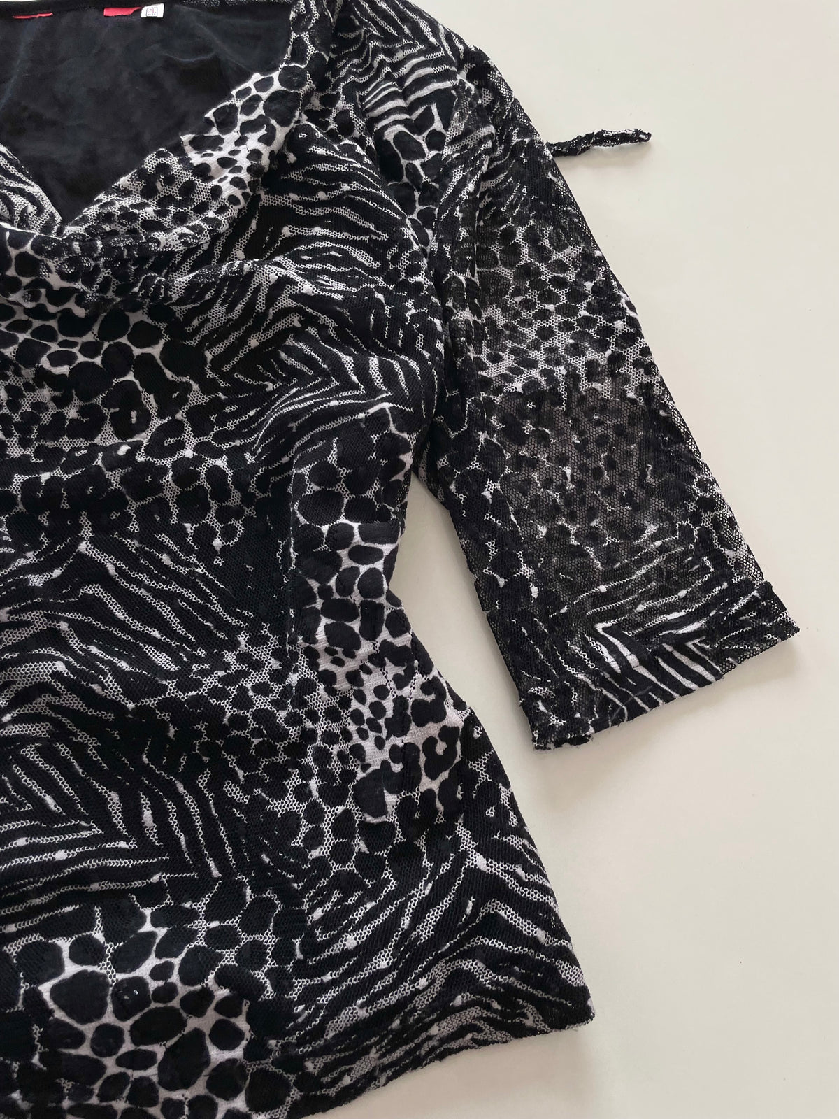 Vintage Cowl Neck Top-Bust 38