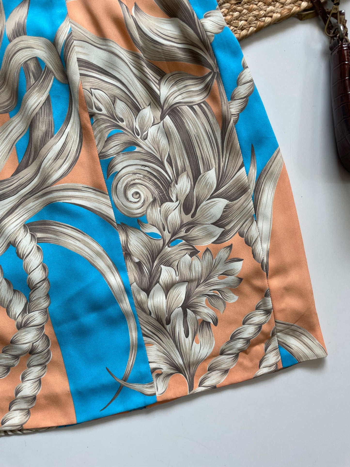 PRINTED SKIRT - WAIST 24