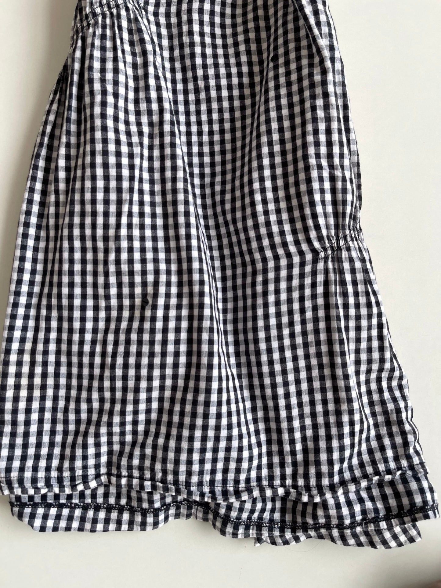 Gingham Dress-Bust 40