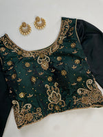 Load image into Gallery viewer, Embroidered Top-Bust 38