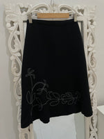 Load image into Gallery viewer, Vintage Embroidered Skirt -waist 32