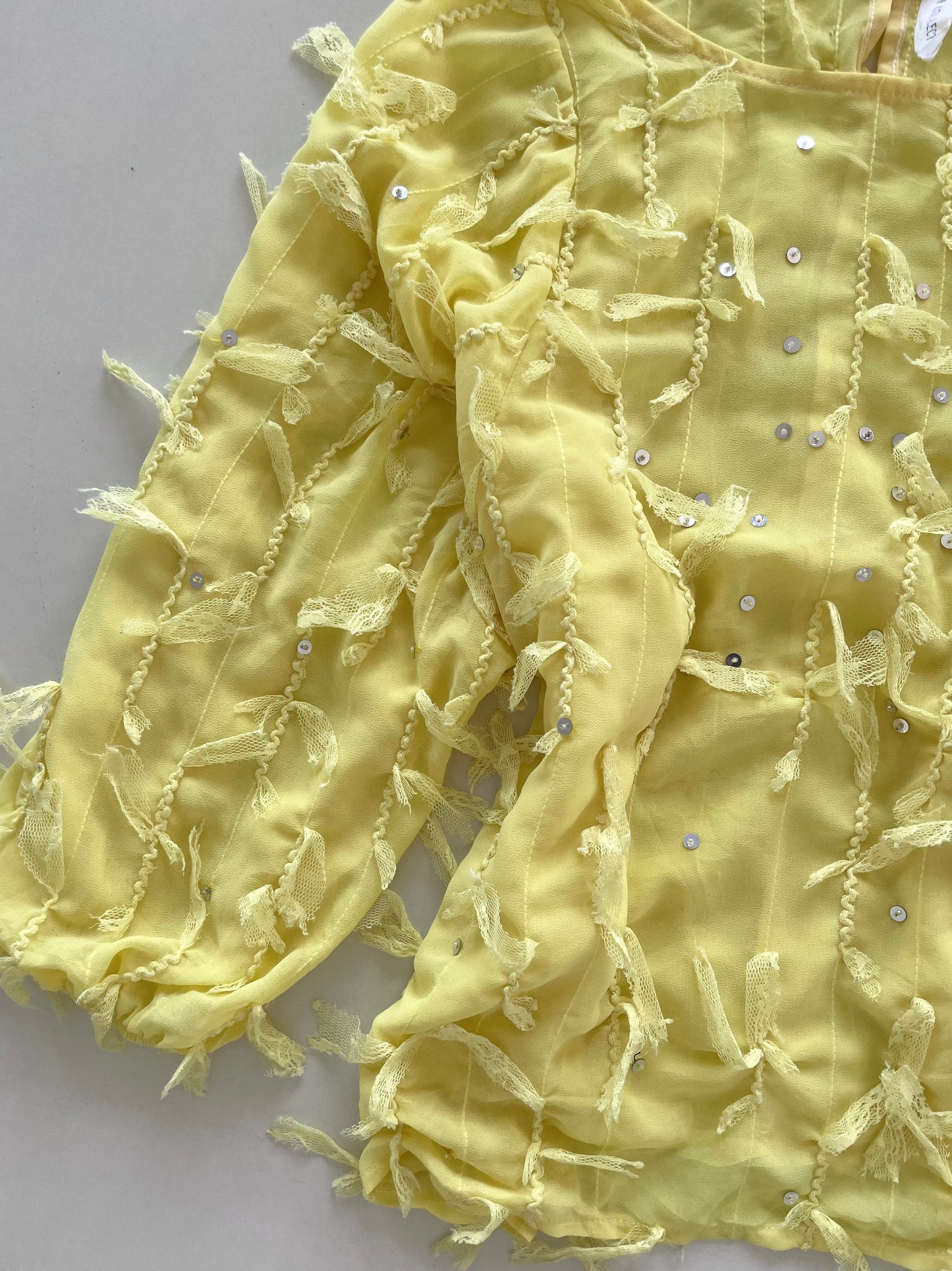 Sheer Vintage Top-Bust 40