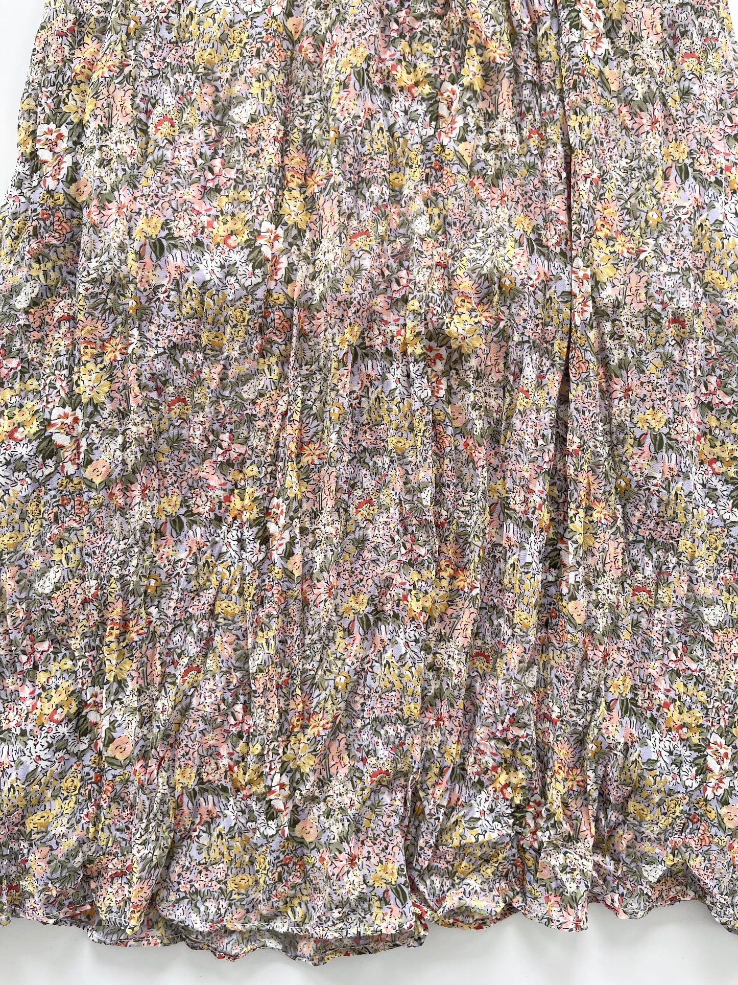 Floral Pastel Skirt-Waist 28 to 34