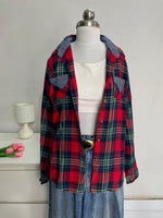 Load image into Gallery viewer, Plaid Shirt - Bust 34