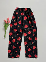 Load image into Gallery viewer, BLACK ROSE PANTS - WAIST 26 TO 30
