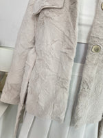 Load image into Gallery viewer, Super Duper Thick Suede Fur Belted Jacket - Bust 40 to 42