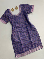 Load image into Gallery viewer, Satin Jacquard Kurti-Bust 40