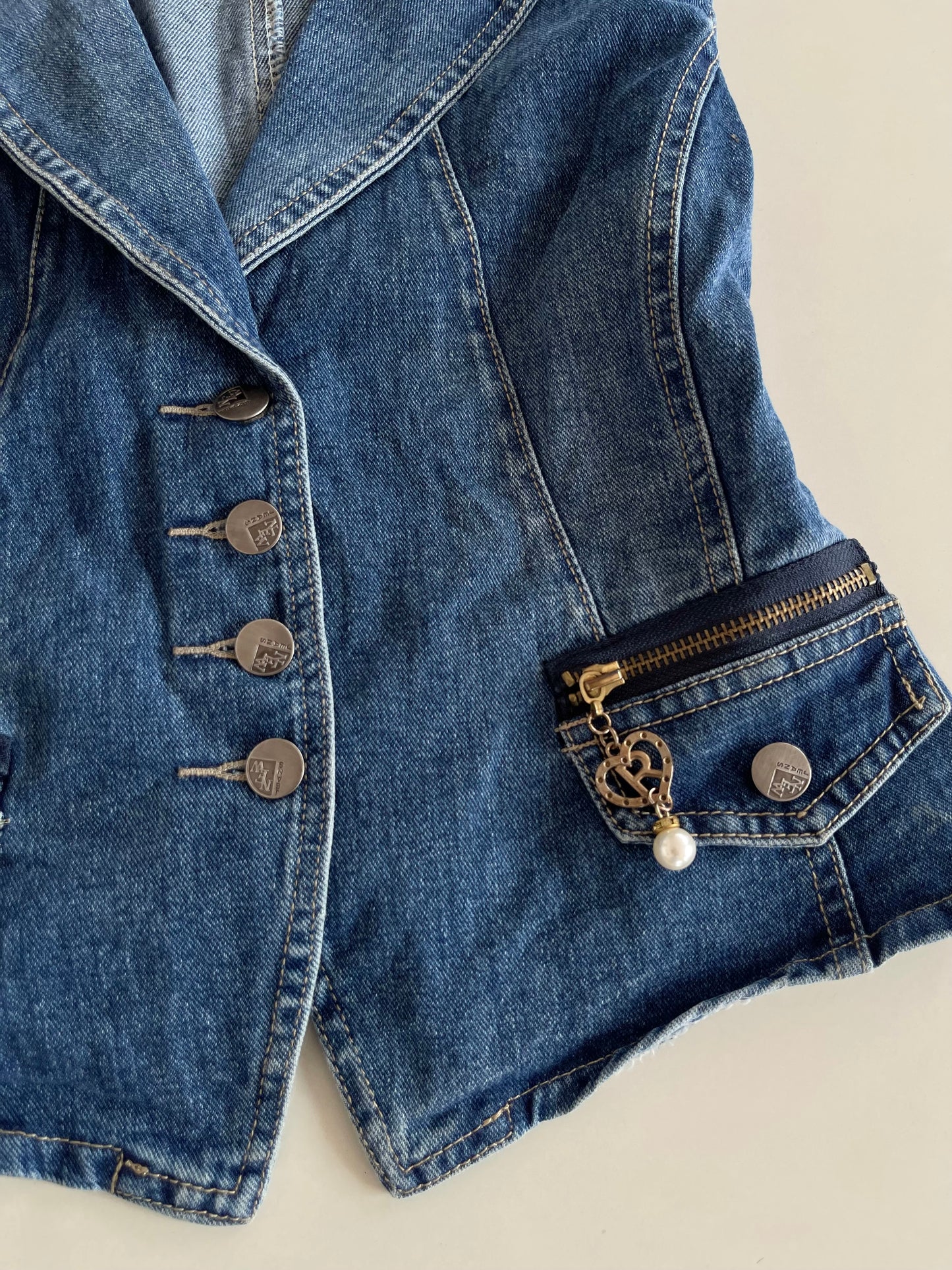 Denim Jacket-Bust 38