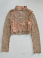 Load image into Gallery viewer, Misguided Shimmer Top-Bust 36