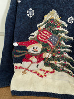 Load image into Gallery viewer, Embroidered Christmas Sweater-Bust 50