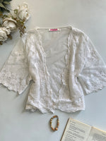 Load image into Gallery viewer, Sheer Lace Top-Bust 38 to 40