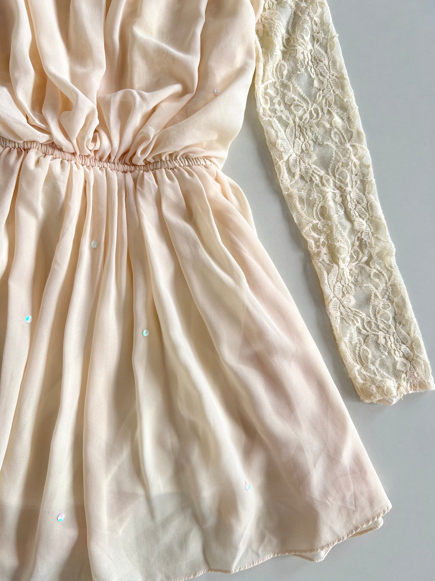 Vintage Lace Dress-Bust 34 to 36