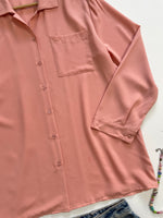 Load image into Gallery viewer, Peach Solid Shirt-Bust 44