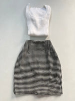 Load image into Gallery viewer, Un Deux Trois Tweed Skirt-Waist 28
