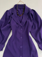 Load image into Gallery viewer, Buttondown Dress-Bust 34