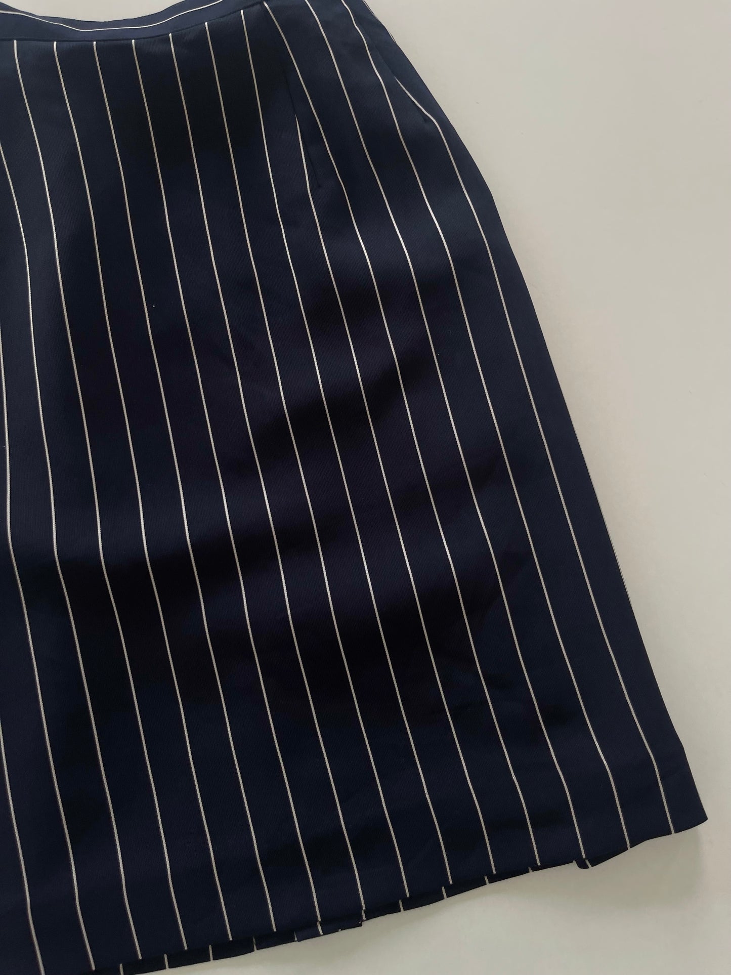 Pinstripe Skirt-Waist 30