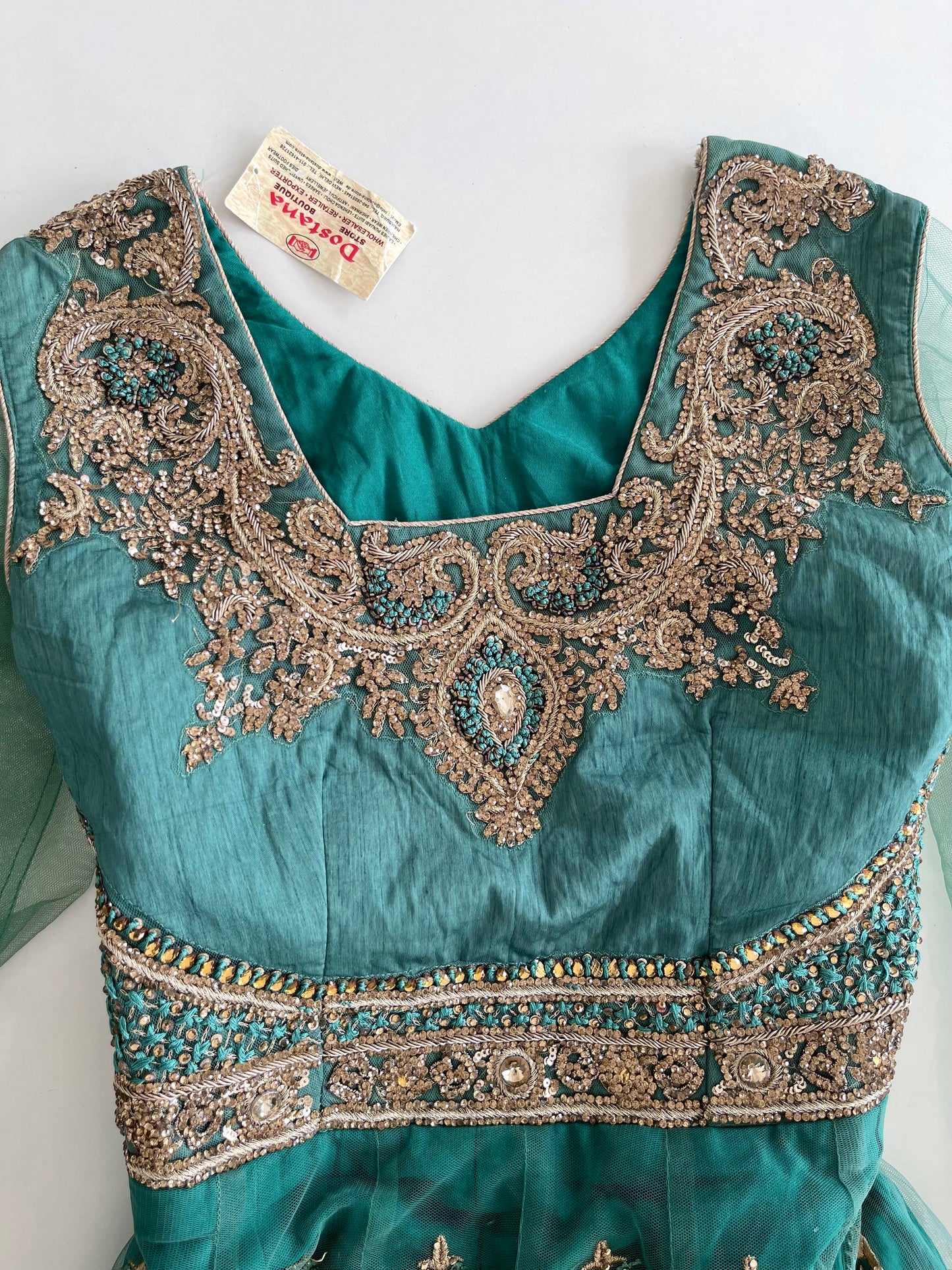 Embroidered Ethnic Dress-Bust 40