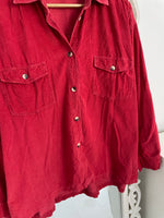 Load image into Gallery viewer, Camera Corduroy Shirt-Bust 50