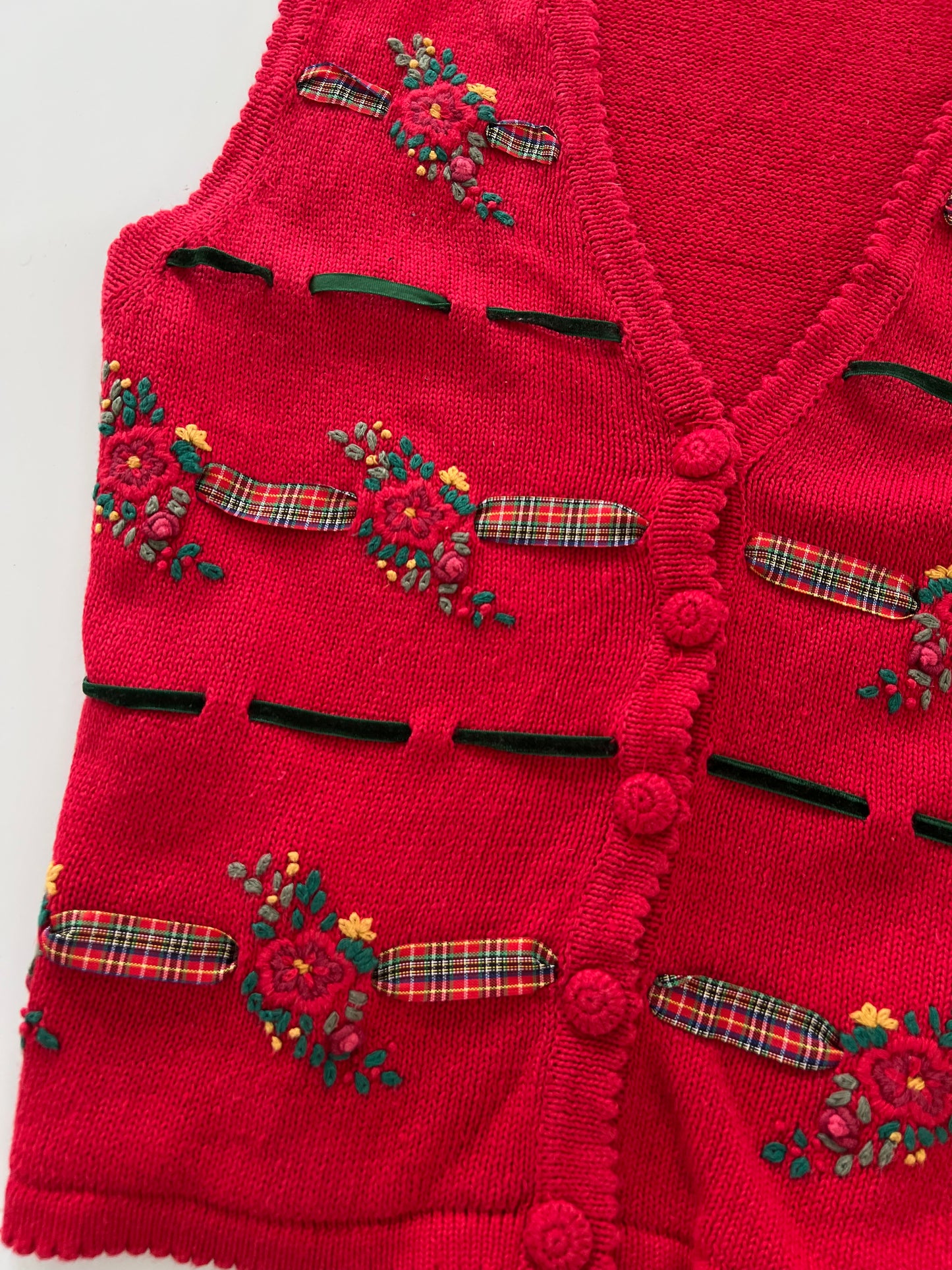 Alfred Dunner Embroidered sweater-Bust 44