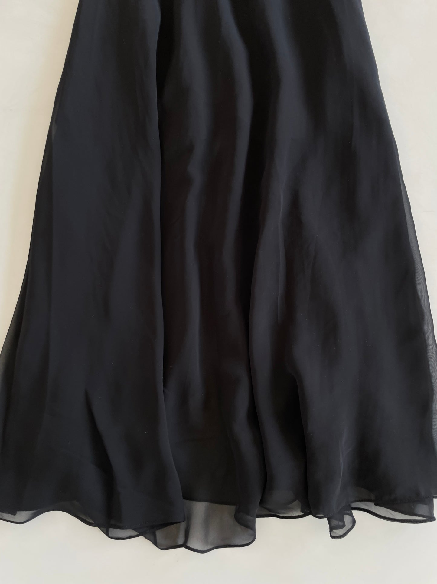 Solid Black Prairie Skirt-Waist 26 to 32