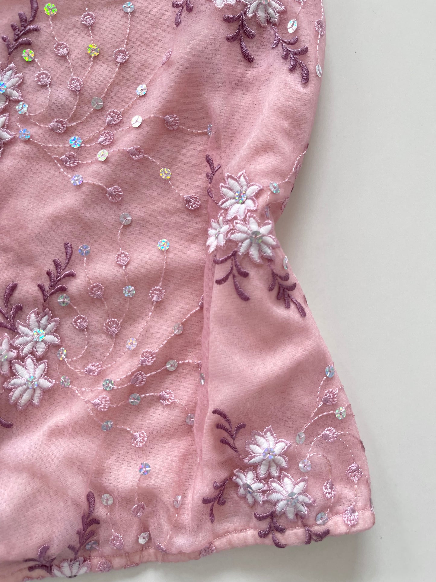 Ego Girl Embroidered Top-Bust 34