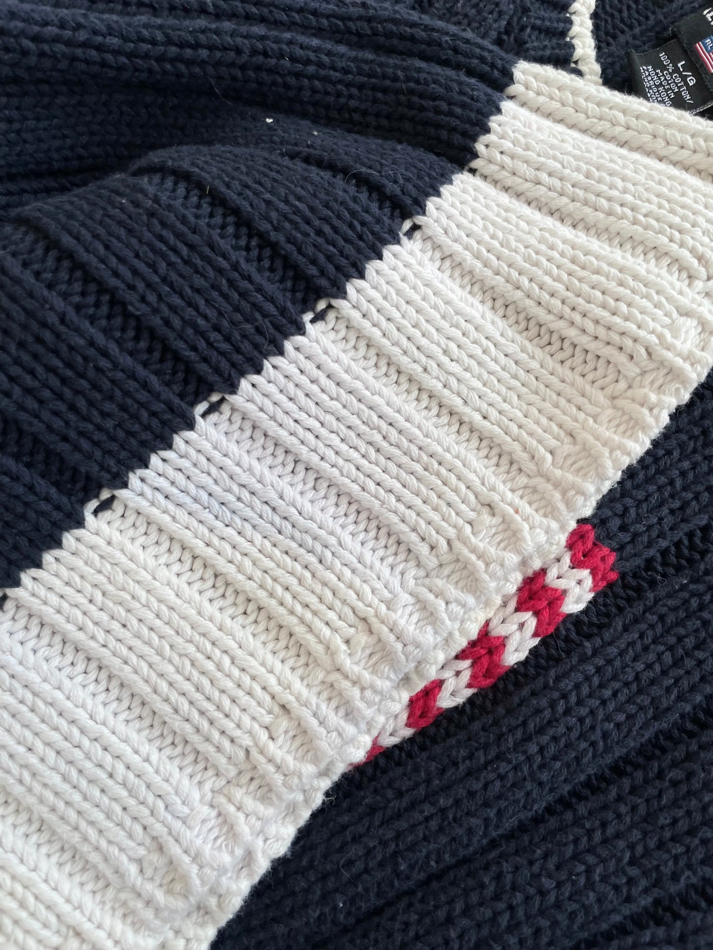 Ralph Lauren 100% Cotton Vintage Sweater-Bust 36 to 38
