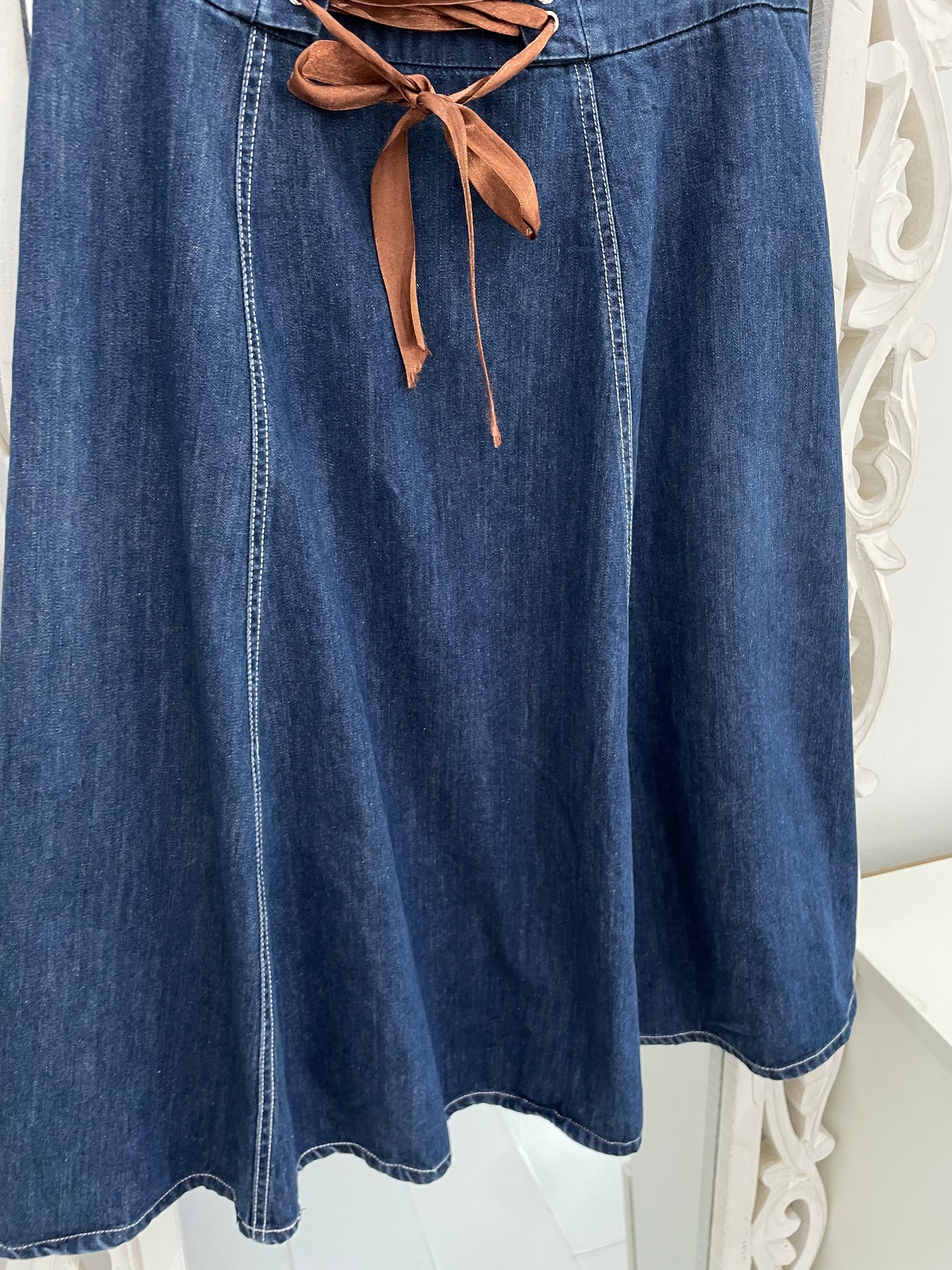 Denim Skirt-Waist 32