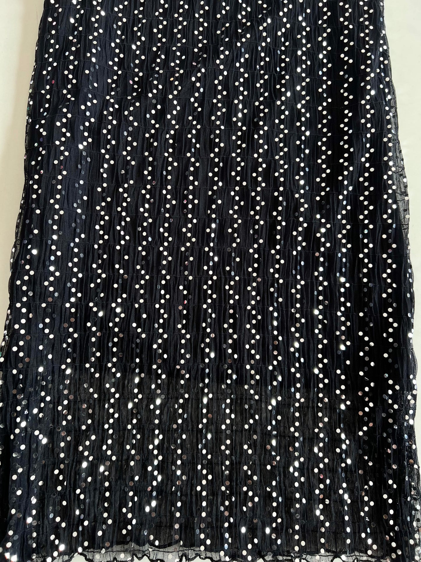 Black Shimmer Skirt-Waist 26 to 34