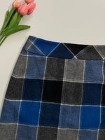 Load image into Gallery viewer, TALBOTS CHECKERED TWEED SKIRT - WAIST 28