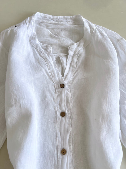 Milky White Shirt-Bust 38
