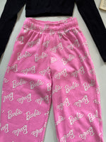 Load image into Gallery viewer, Barbie Fleece Sweatpants- Waist 28 to 30
