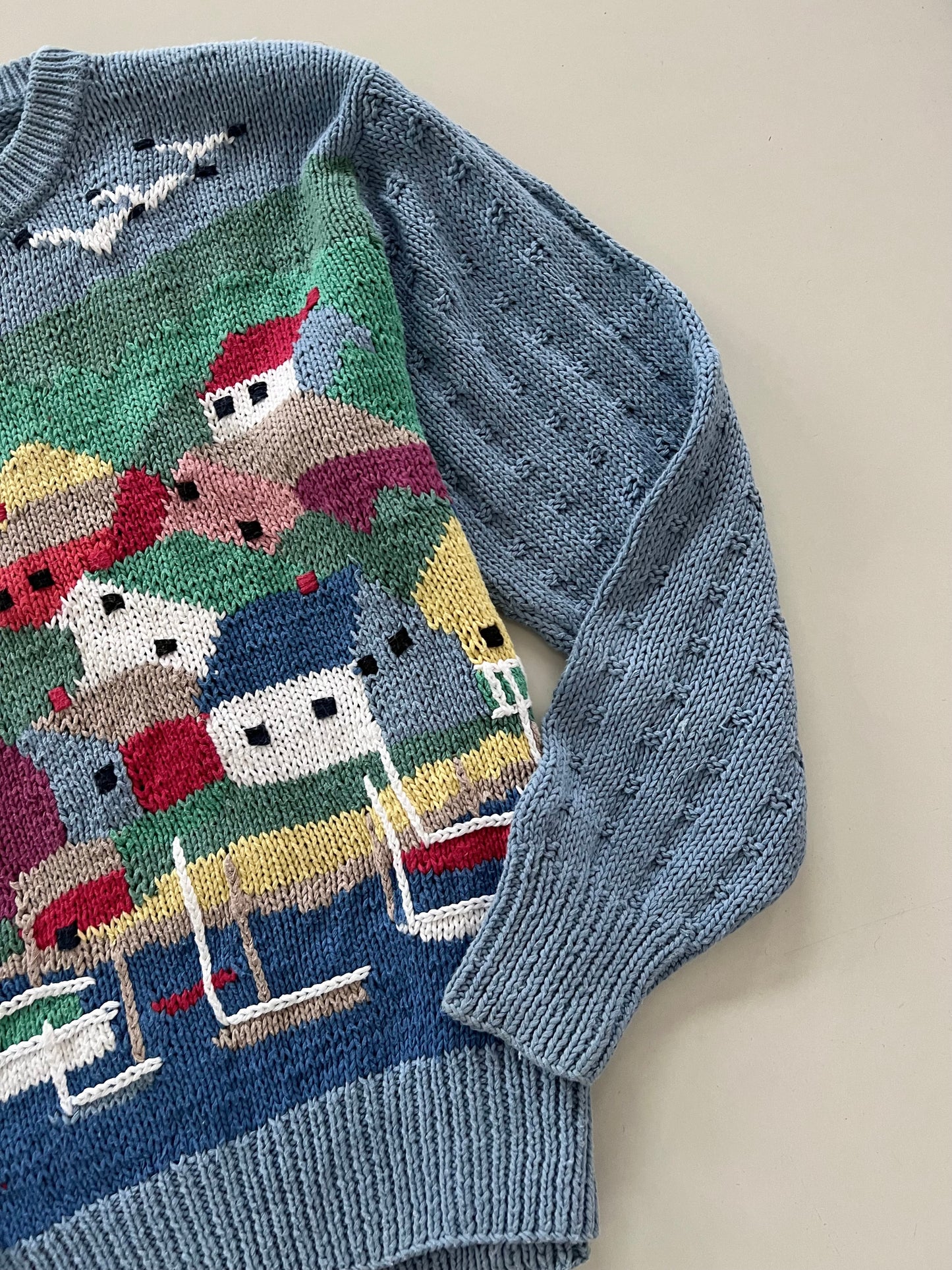 Orvis Embroidered Sweater-Bust 44