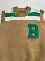 Load image into Gallery viewer, B Initial Sweater Vest-Bust 36 to 40