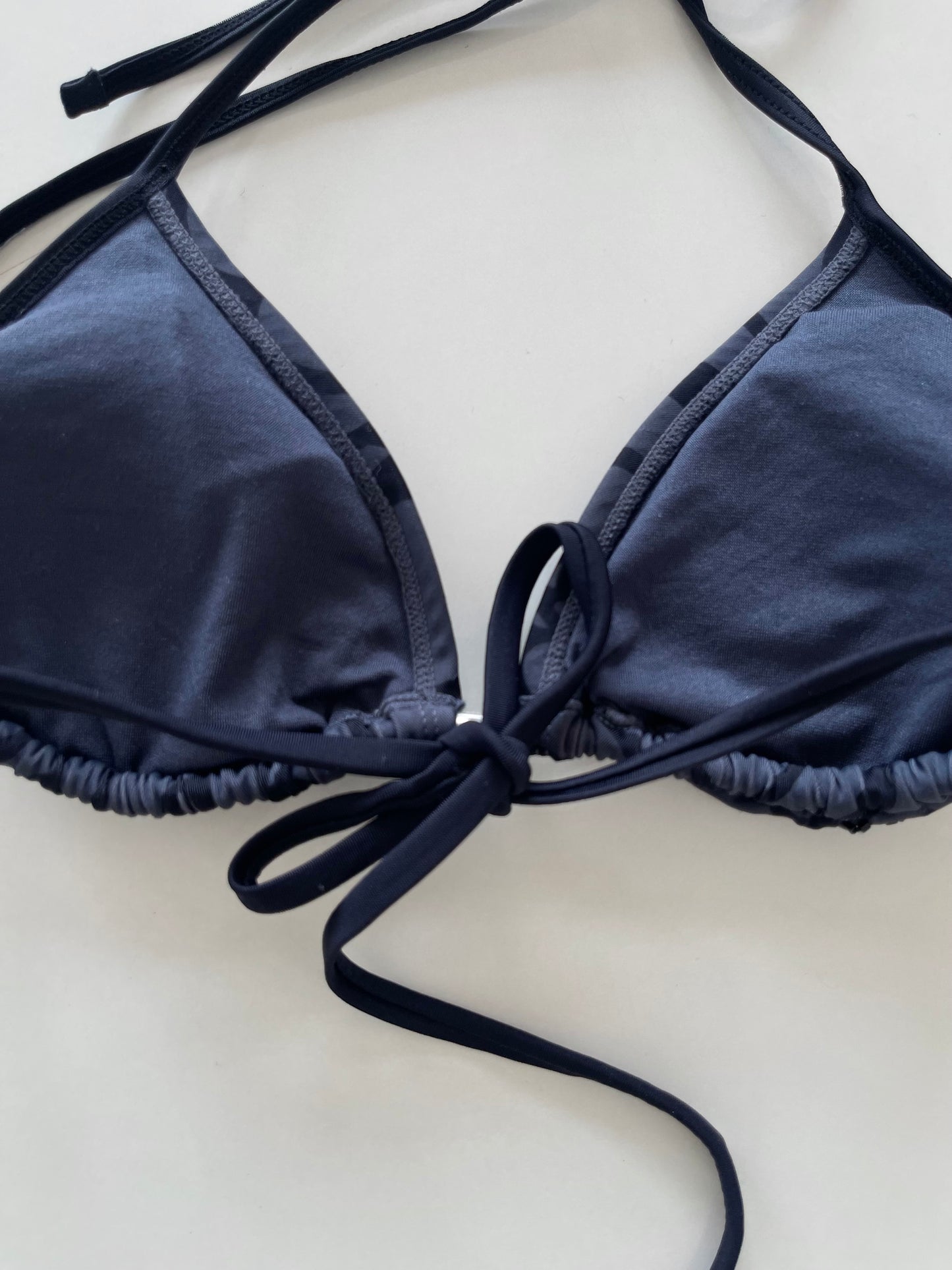 Embroidered Bikini Top-Bust 30 to 32